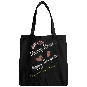 Discover Merry Xmas Happy New Year Bags