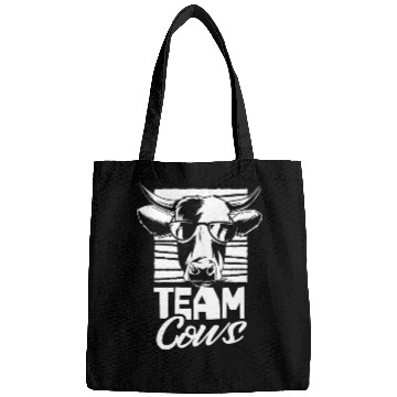 Discover Team Cows Farm Animals Cow Lover Bags