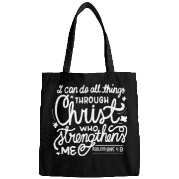 Discover I Can Do All Things Through Christ Bible Vers Bags