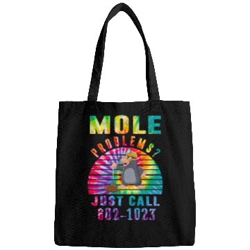 Discover Vintage Mole Day Mole Problems Just Call Bags