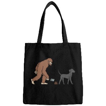 Discover Bigfoot Sasquatch Poop Great Dane Bags
