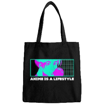 Discover Anime Is a Lifestyle Japanese Kawaii Japan Cute An Bags