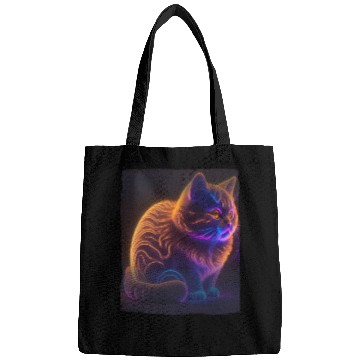 Discover Lets Glow Crazy Cat Kitten Fluffy Cat Bags