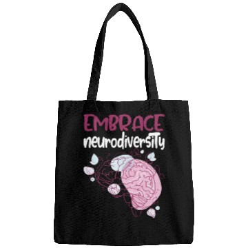Discover embrace neurodiversity - Embrace ADHD Autism ASD. Bags
