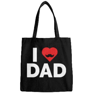 Discover I Love Dad Bags
