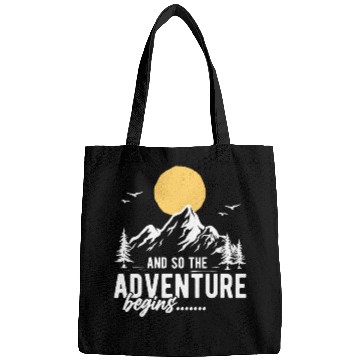 Discover And So The Adventure Begins Bags
