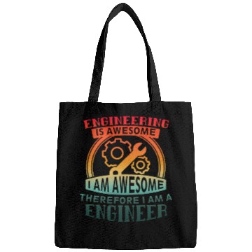 Discover Engineering Is Awesome Cool College Of Engineering Bags