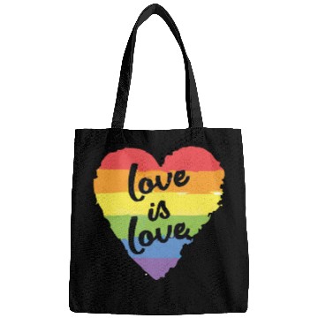 Discover love is love Bags