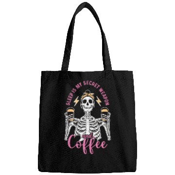 Discover Skeleton Drink Tired Mom needs Coffee Bags
