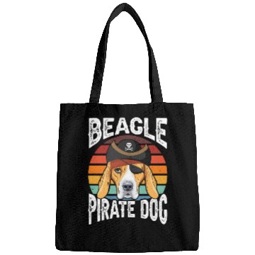Discover Beagle Pirate Dog Bags