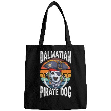 Discover Dalmatian Pirate Dog Bags