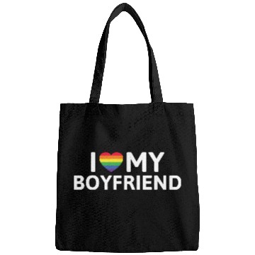 Discover I Love My Boyfriend Bags