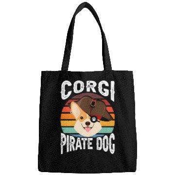 Discover Corgi Pirate Dog Bags