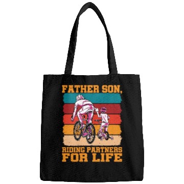 Discover Father Son, Riding Partners For Life Bags