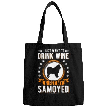 Discover Samoyed And Wine Sled Dog Bags
