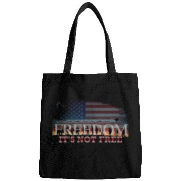 Discover Freedom It's Not Free Bags
