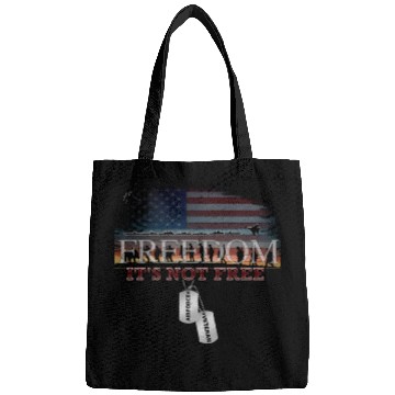 Discover Airforce Veteran Freedom isn't Free Bags