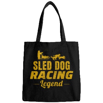 Discover Husky Sledding Sled Dog Racing Alaskan Racers Bags