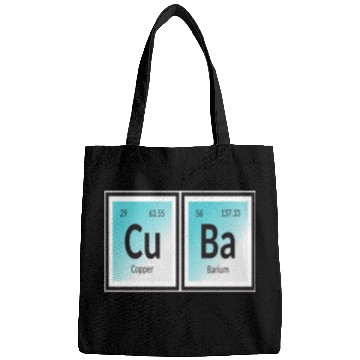 Discover Cuba | Periodic Table of Elements Bags