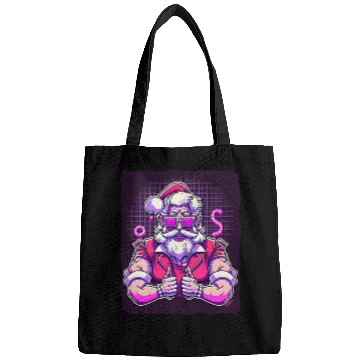 Discover Christmas Santa Claus Gym Bags