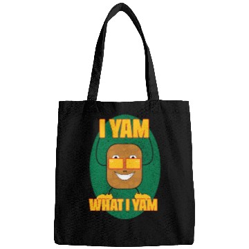 Discover I yam what I yam Bags