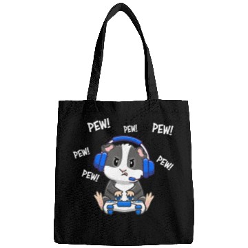 Discover Black and White Guinea Pig Bags