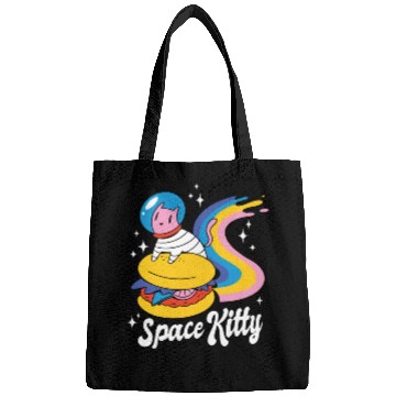 Discover Space-kitty burger Space-kitty burger inspiration Bags