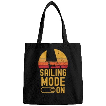 Discover sand yachting retro vintage land sailing Bags