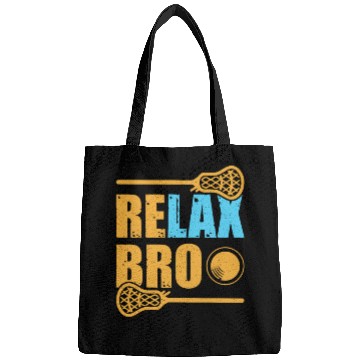 Discover Relax Bro Lacrosse Sports Team Game Bags
