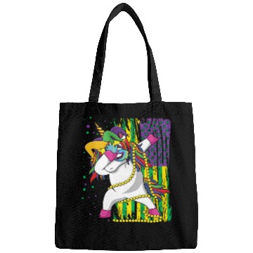 Discover Dab Unicorn Festival Parade Beads Mardi Gras Bags
