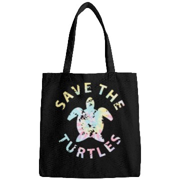 Discover Save The Turtles Tie Dye Bags