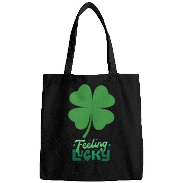 Discover Irish Feeling Lucky four leaf Shamrock Bags