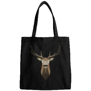 Discover Deer Geometry Bags - Polygon Art Deer - Origami