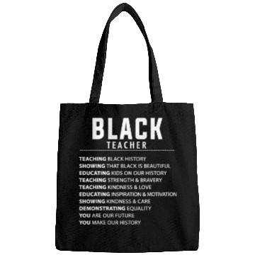 Discover Black Teacher Idea For Women & Melanin Educators Bags