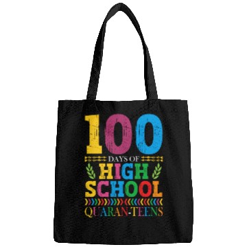 Discover 100 Days Of High School Quaran-teens Masked Bags