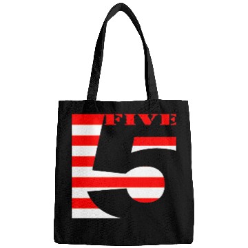 Discover CUTE MODERN UNIQUE NUMBER 5 STRIPES Bags