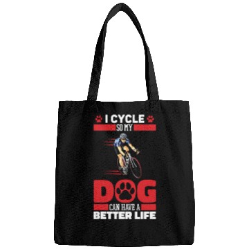 Discover Cycling Cyclist Dog Bags