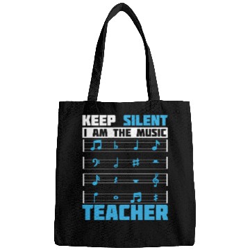 Discover Music Teacher music nout Bags