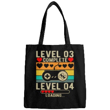 Discover Level 3 Complete 3rd Wedding Anniversary Gamer Bags