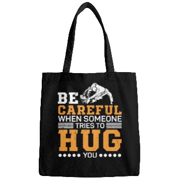 Discover Jiu jitsu be careful someone tries to hug jujutsu Bags