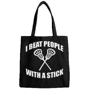 Discover I Beat People With A Stick Bags