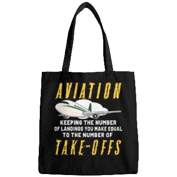 Discover Pilot Aviation Airplane Airline Future Pilots Bags