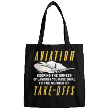 Discover Pilot Aviation Airplane Airline Future Pilots Bags