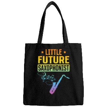 Discover Little Future Saxophonist - Newborn Saxophone Musi Bags