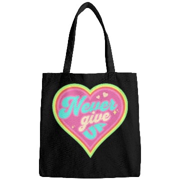 Discover Never Give Up Bags