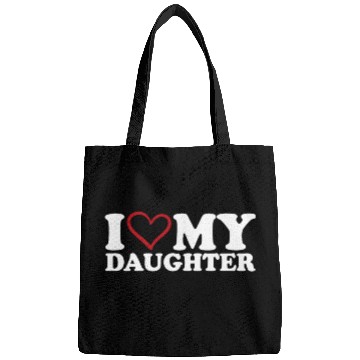 Discover I Love My Daughter Bags