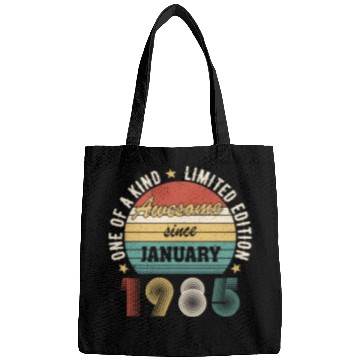 Discover Awesome Since January 1985 Limited Edition Bags