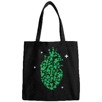 Discover Shamrock Heart Cardiac Nurse St Patricks Day Bags