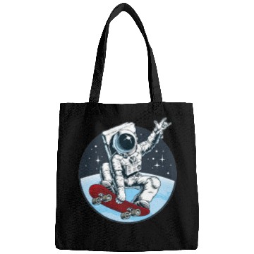 Discover Skateboarding Astronaut Bags