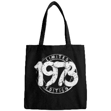 Discover 50 Years Vintage 1973 Retro 50th Birthday Bags